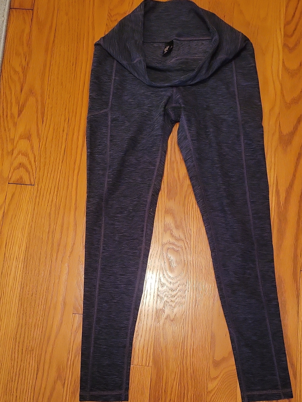 Victoria's Secret Heathered Navy Leggings